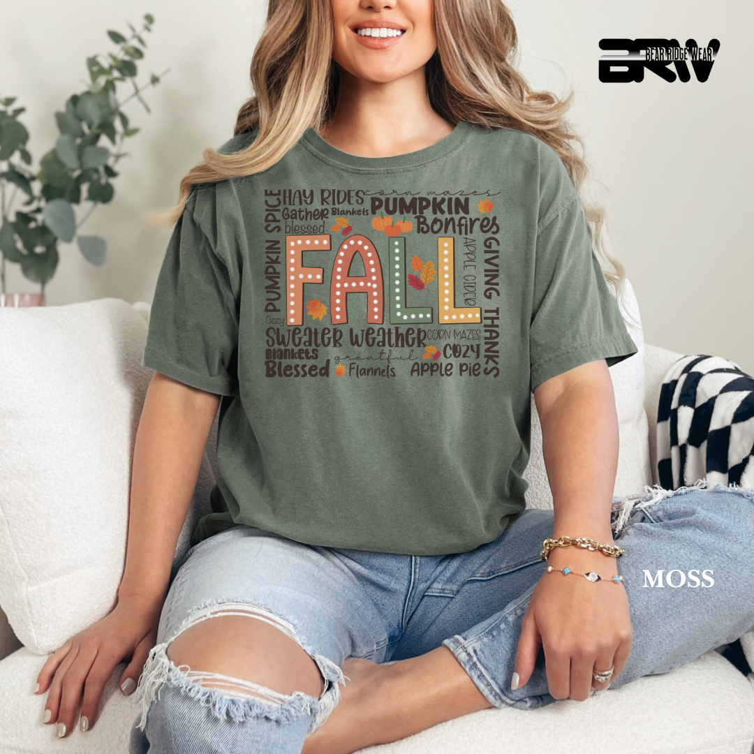 'Fall Hay Rides etc' Fall Tee
