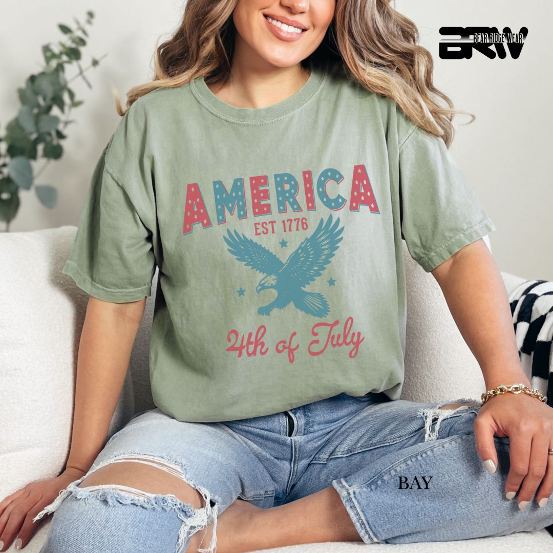 America 1776- Patriotic Tee
