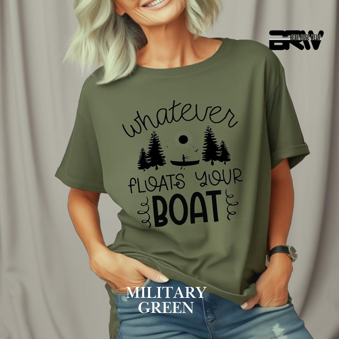 "Whatever Floats Your Boat" Graphic Tee