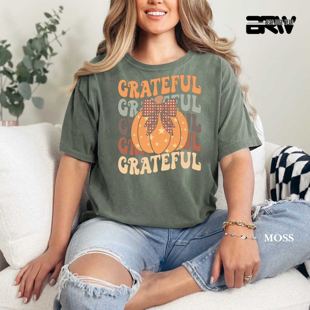 'Grateful Pumpkin' Fall Tee