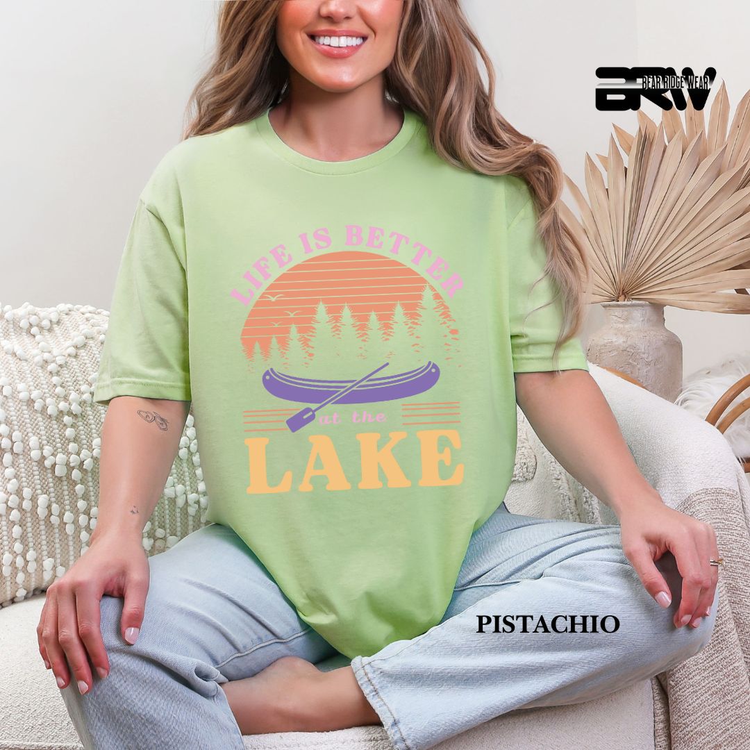 'Life Is Better At The Lake' 2 Summer Tee