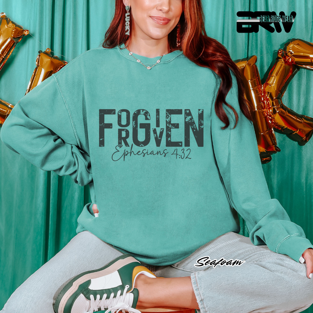 'Forgiven, Ephesians 4:32' Faith Long- Sleeve Tee
