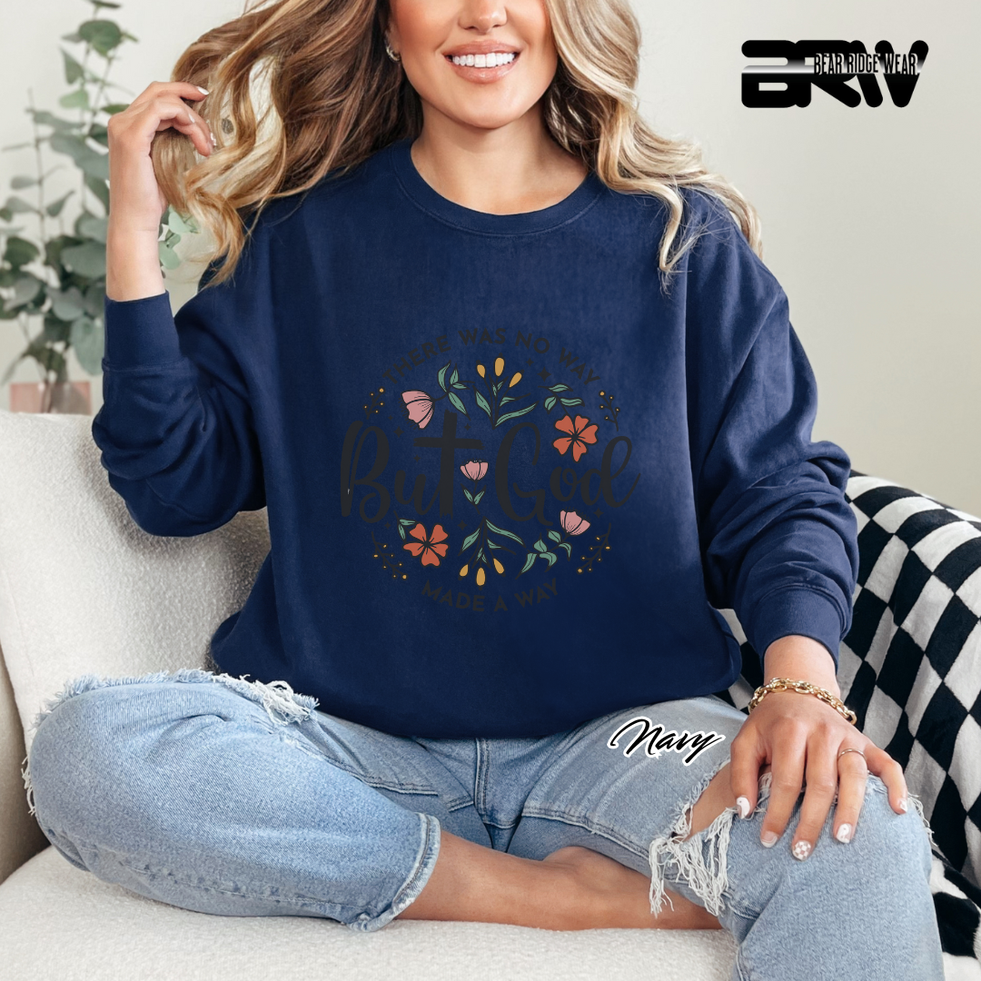'There Was No Way' Faith Long-Sleeve Tee