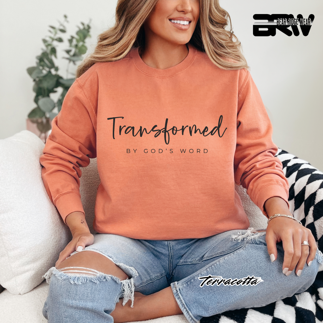 'Transformed' Faith Crewneck Sweatshirt