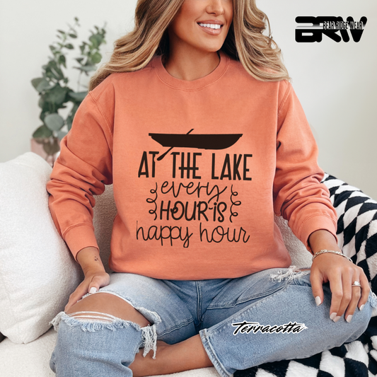 'At The Lake' Crewneck Sweatshirt