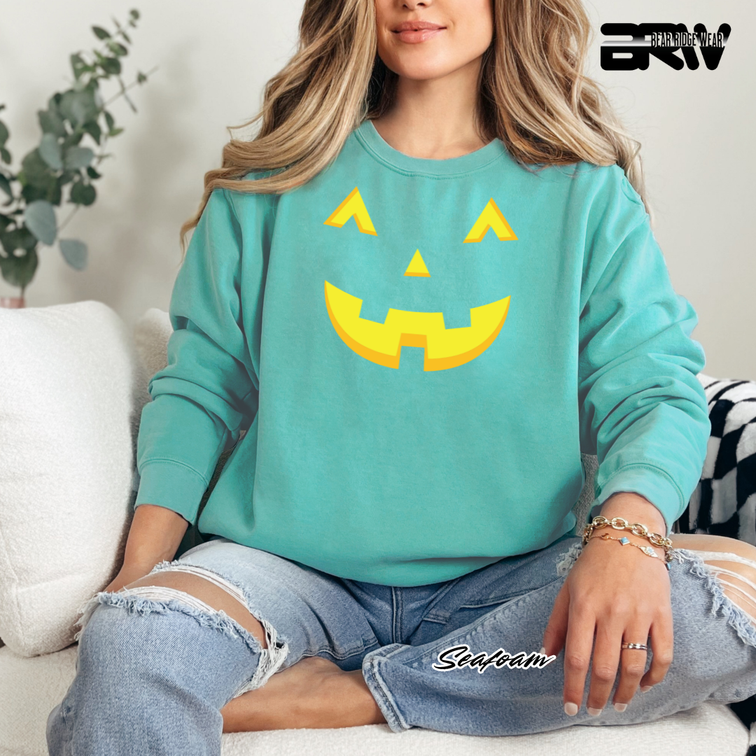 'Jack o Lantern' Fall Crewneck Sweatshirt