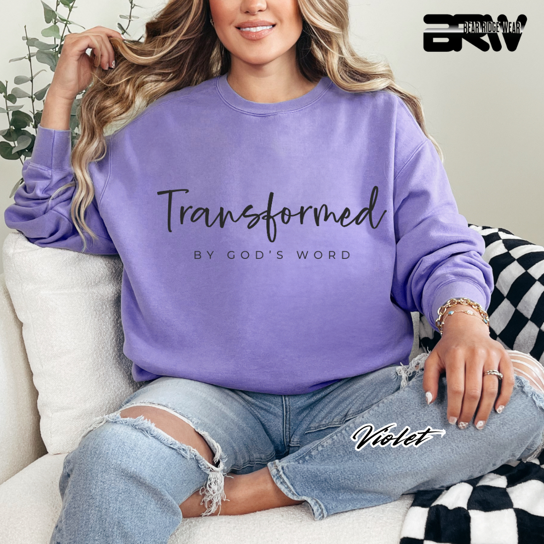 'Transformed' Faith Crewneck Sweatshirt