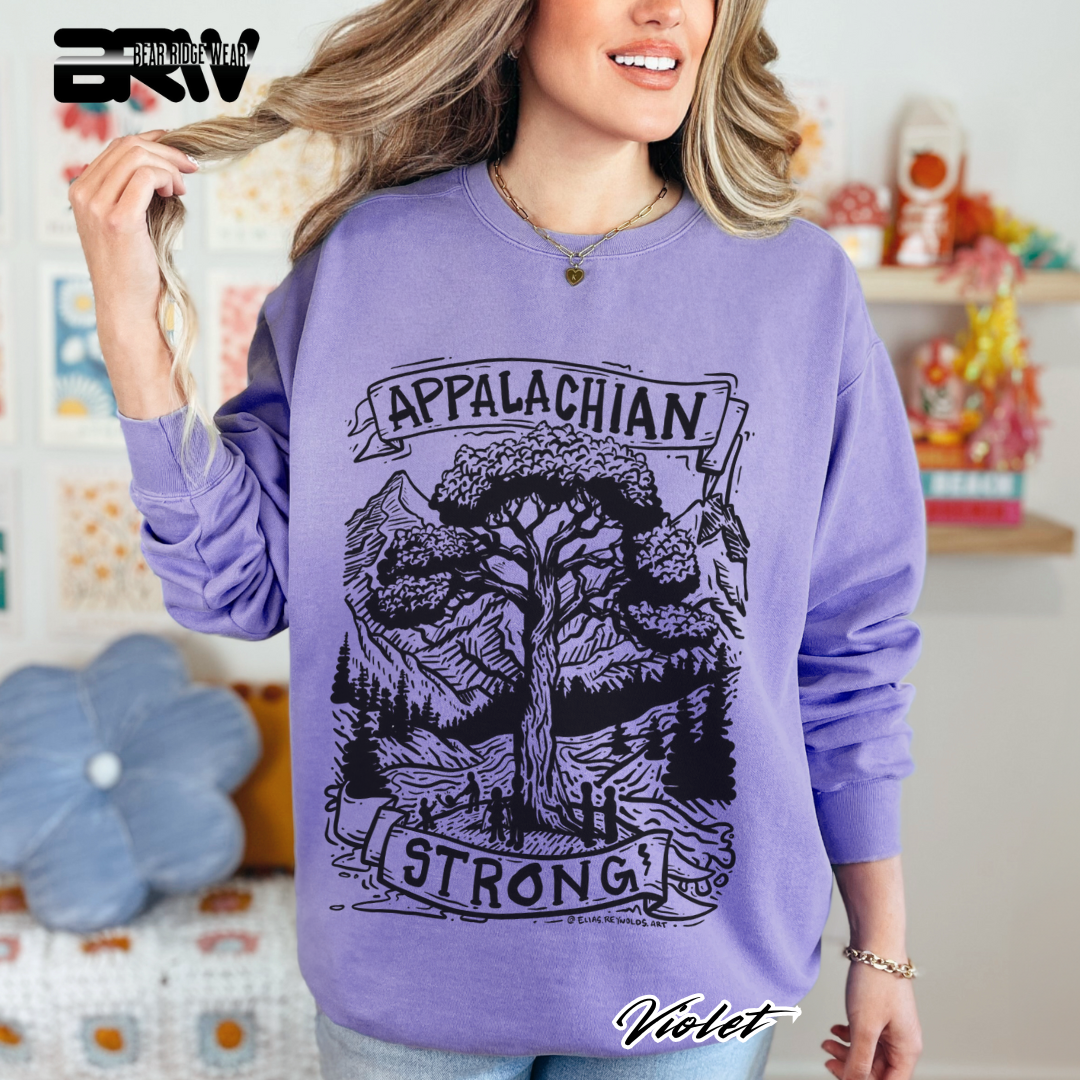 'Appalachian Strong' Crewneck Sweatshirt