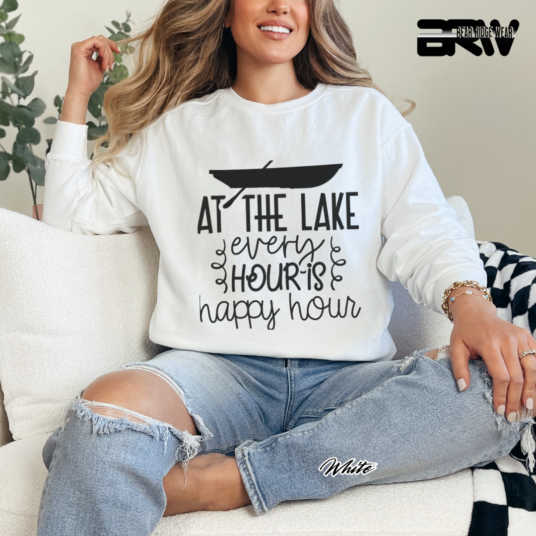 'At The Lake' Crewneck Sweatshirt