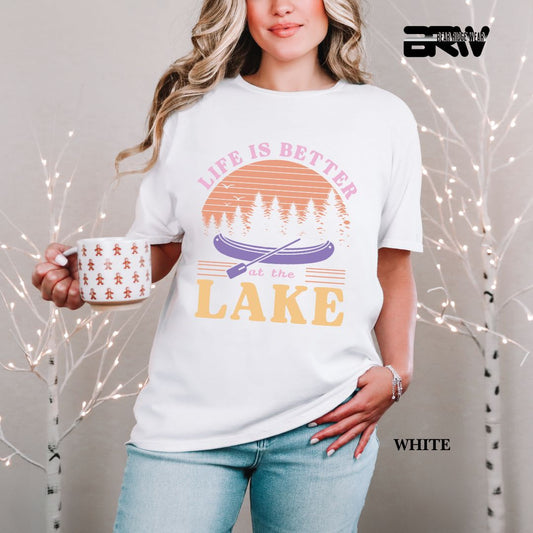 'Life Is Better At The Lake' 3 Summer Tee