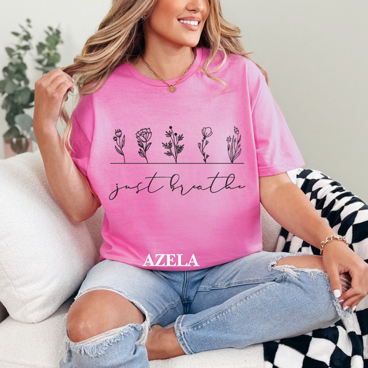 "Just Breath" Tee