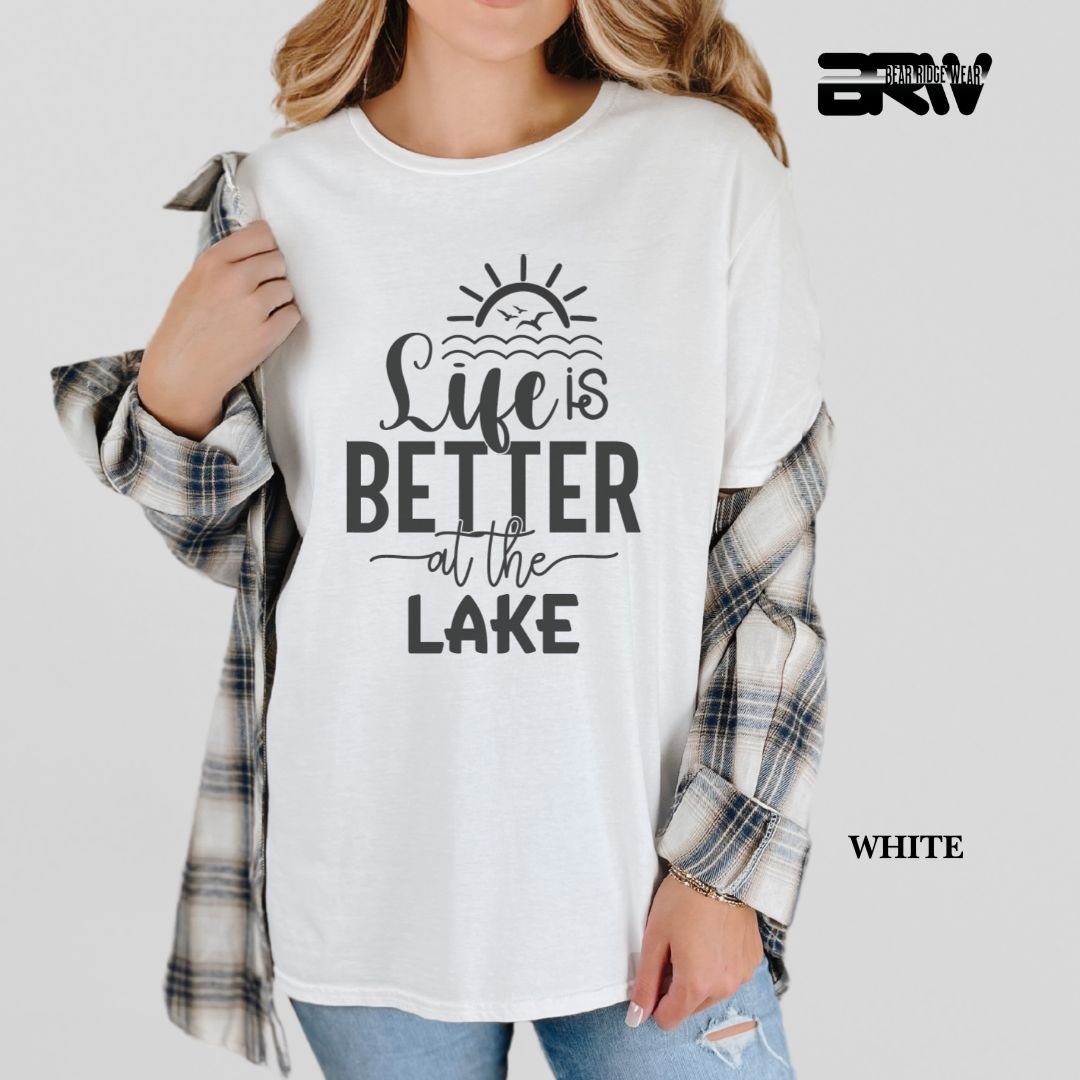 'Life Is Better At The Lake' 3 Summer Tee