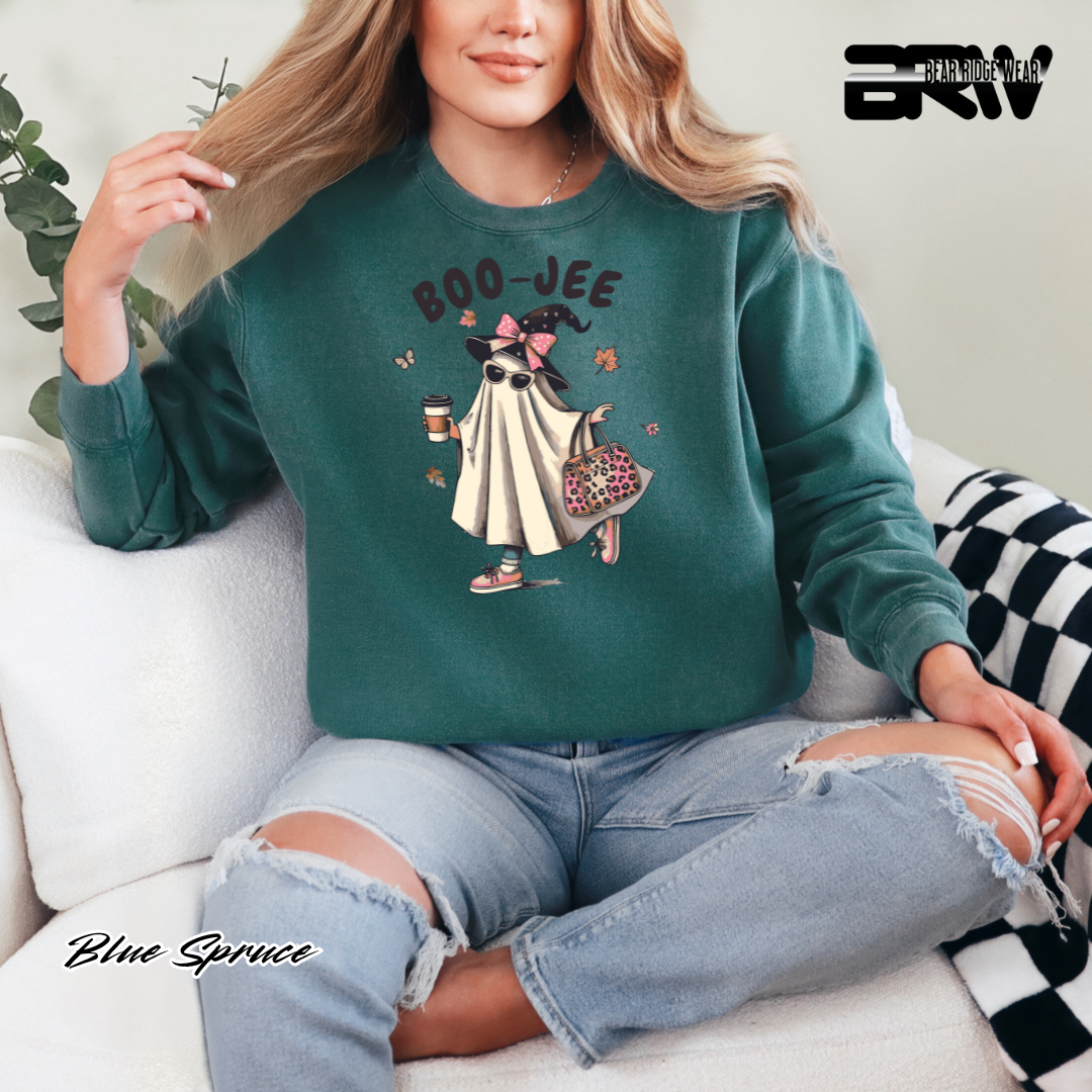 'Boujee With Purse' Fall Crewneck Sweatshirt