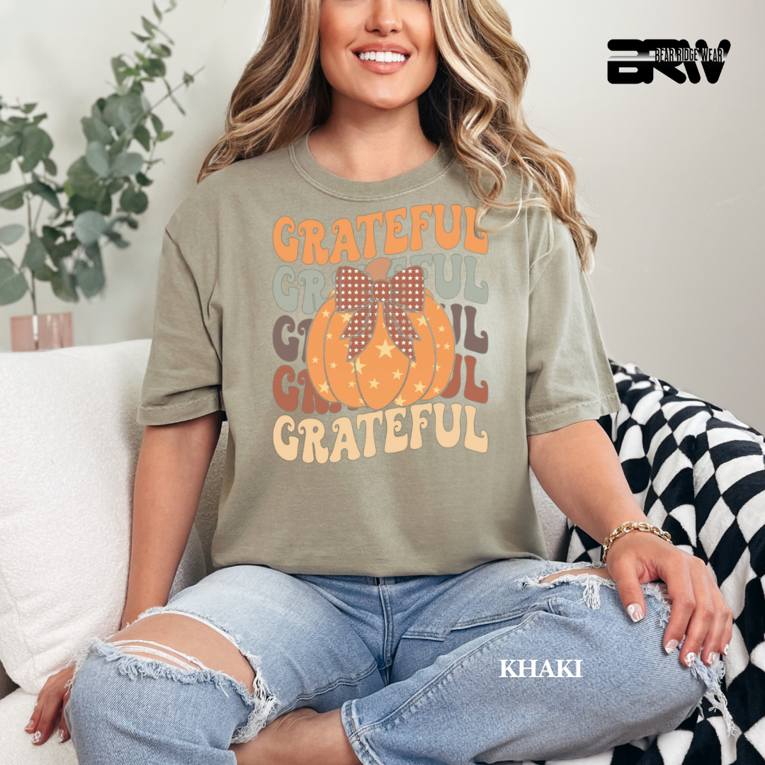 'Grateful Pumpkin' Fall Tee