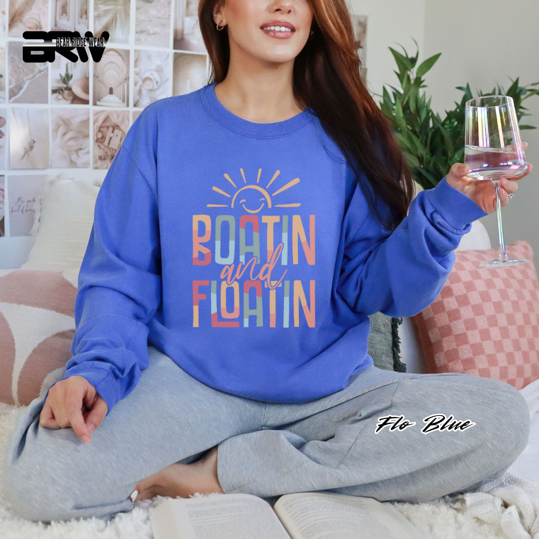 'Boat In and Float In' Long Sleeve Tee