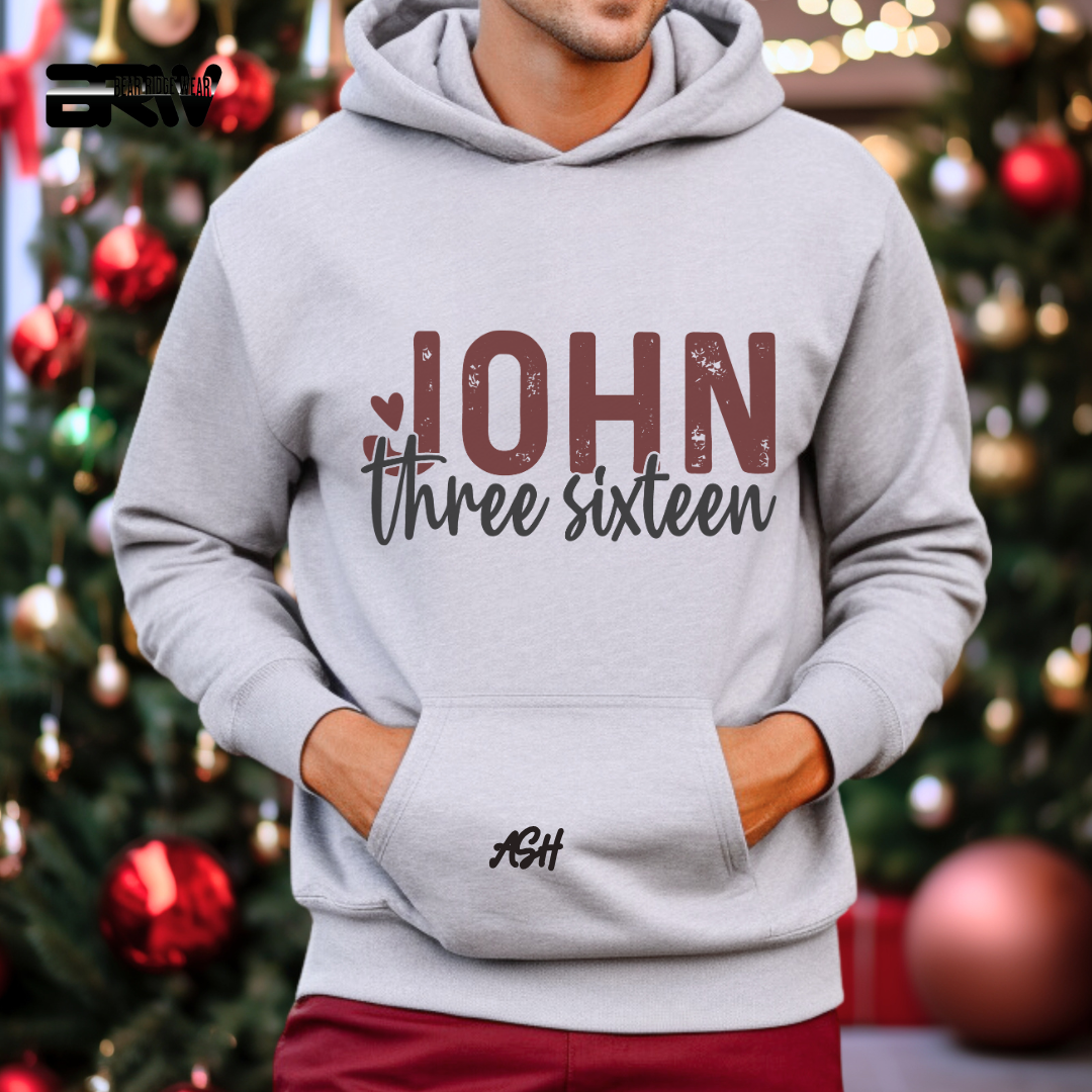 'John Three Sixteen' Faith Hoodie