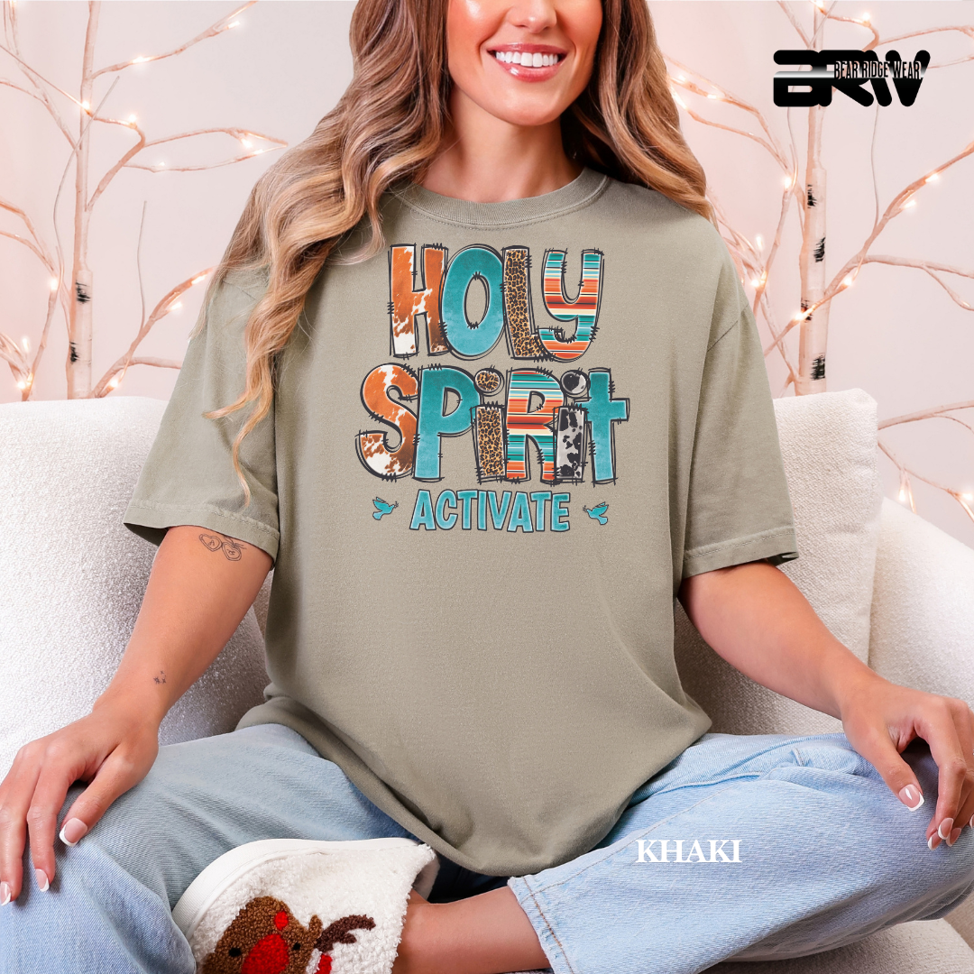 'Holy Spirit Activate' Faith Tee