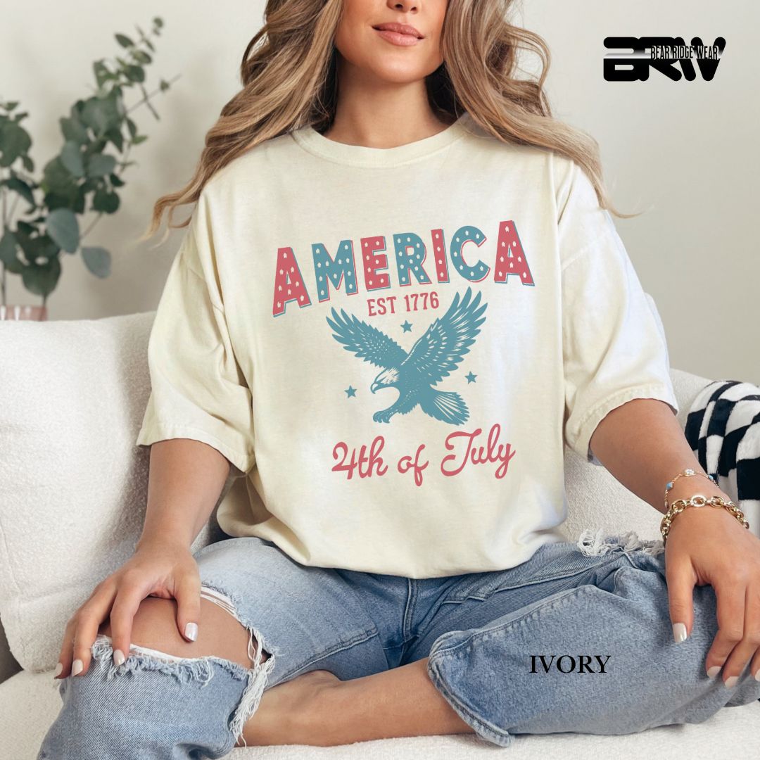 America 1776- Patriotic Tee