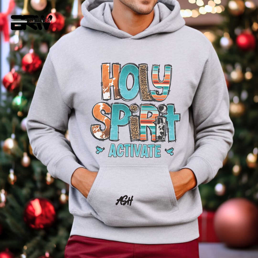 'Holy Spirit Activate' Faith Hoodie