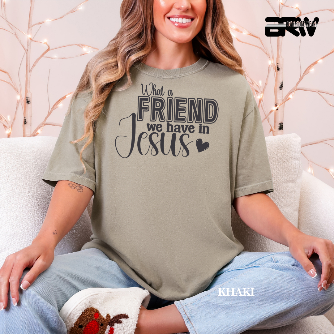 'What A Friend We Have In Jesus' Faith Tee