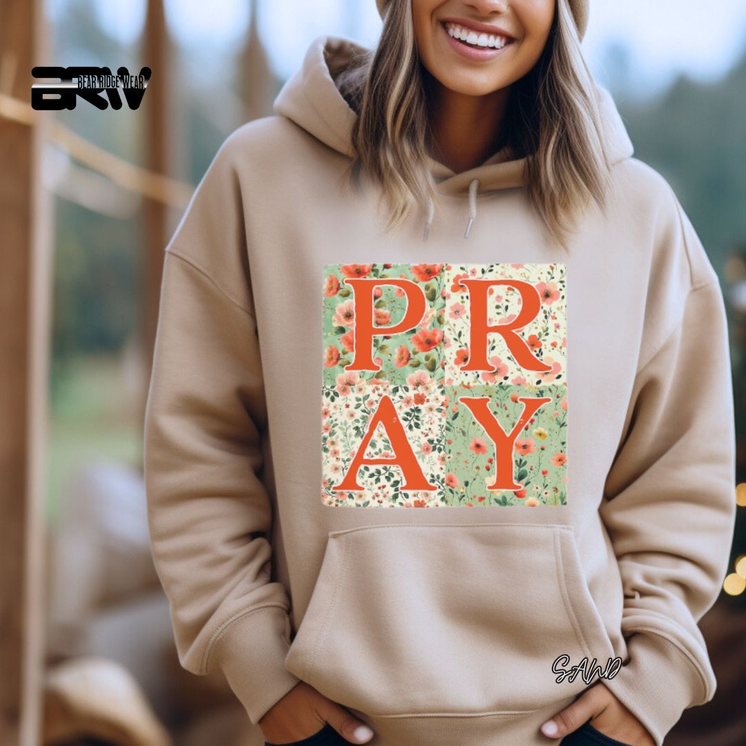 'Pray'  Faith Hoodie
