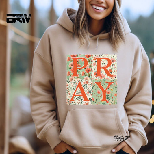 'Pray'  Faith Hoodie
