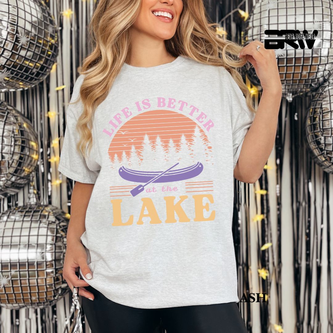 'Life Is Better At The Lake' 3 Summer Tee