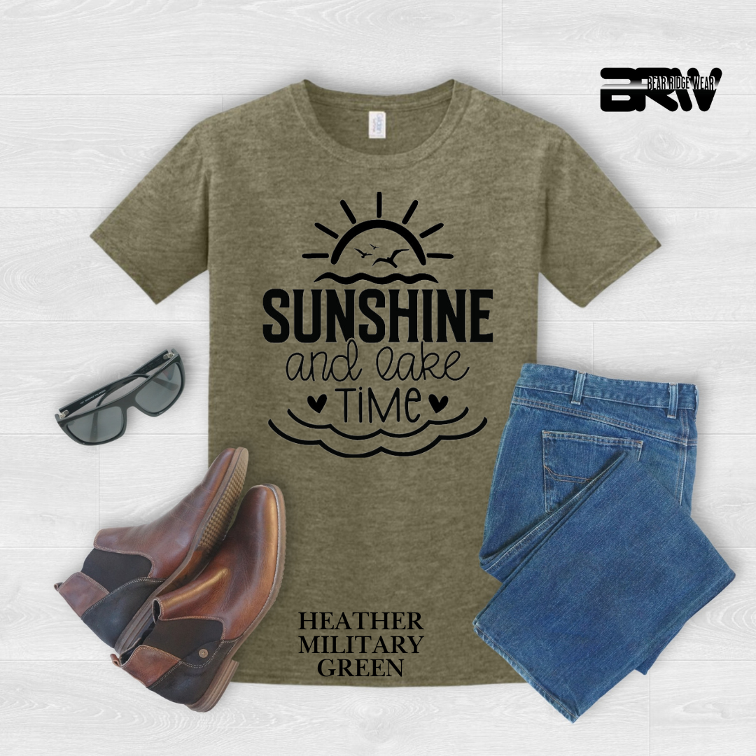 "Sunshine and lake Time" Tee