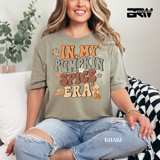 'In My Pumpkin Spice Era' Fall Tee