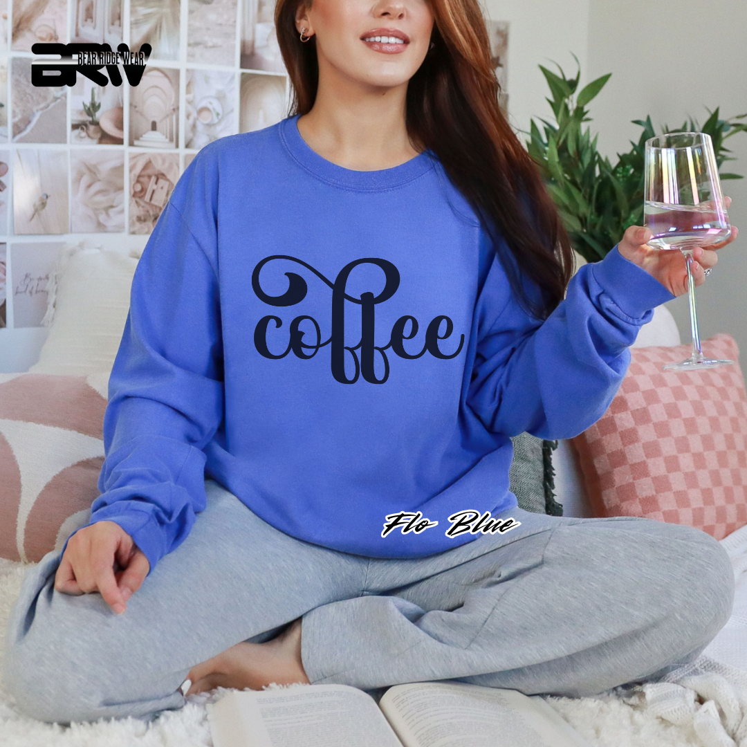 'Coffee' Long-Sleeve Tee