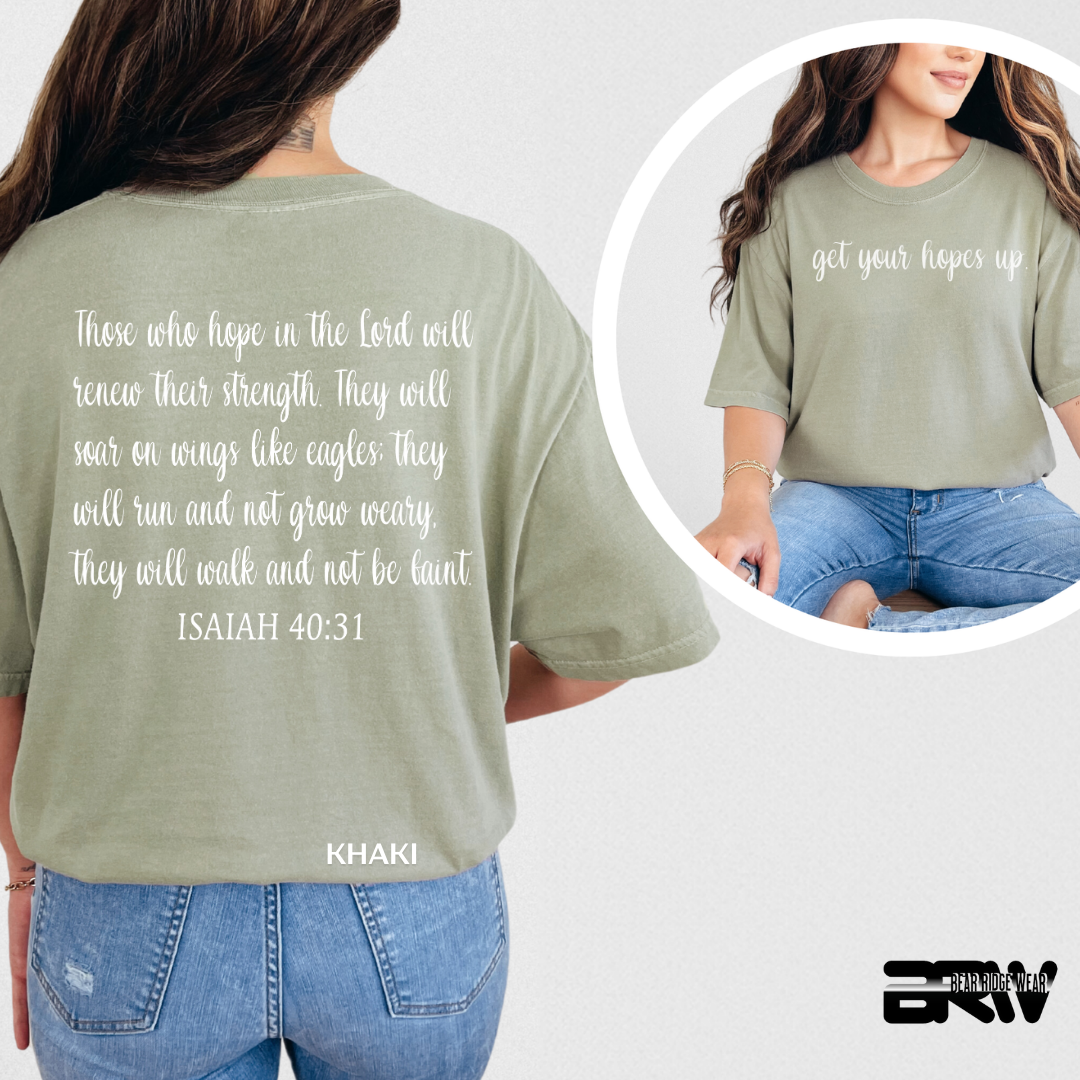'Get Your Hope Up' Faith Tee