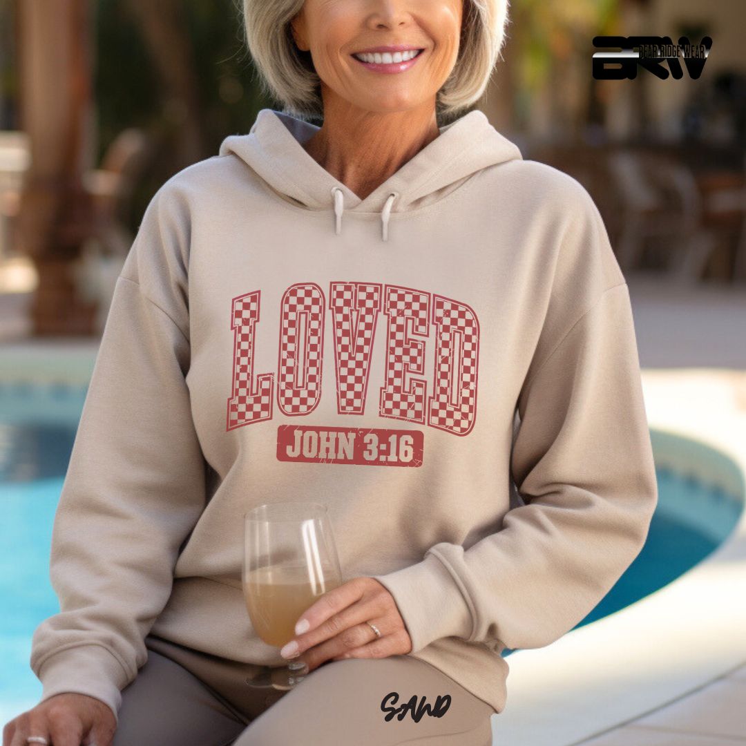 'Loved'  Faith Hoodie
