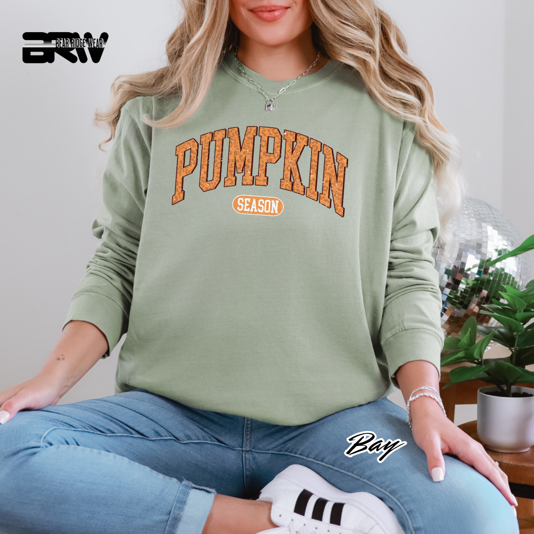 'Pumpkin Season' Fall Long-Sleeve Tee