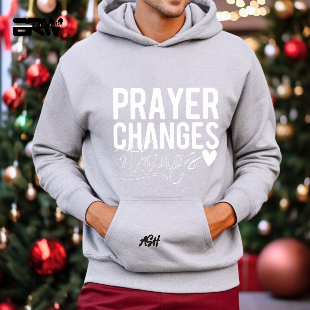 'Prayer Changes Things' Faith Hoodie