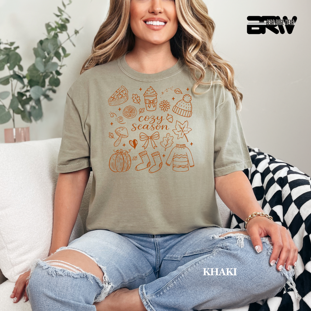 'Cozy Season Fall' Fall Tee