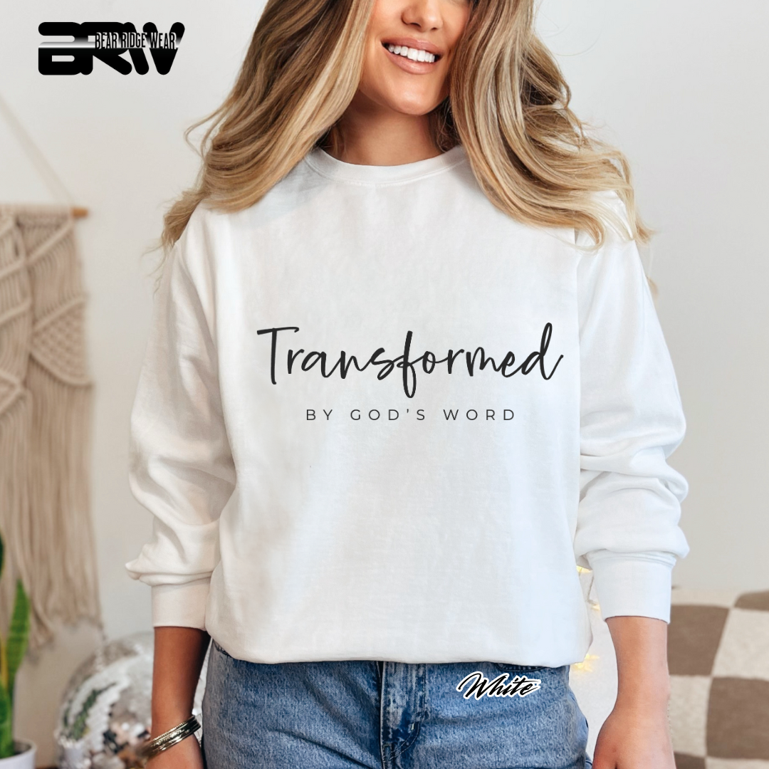 'Transformed' Faith Crewneck Sweatshirt
