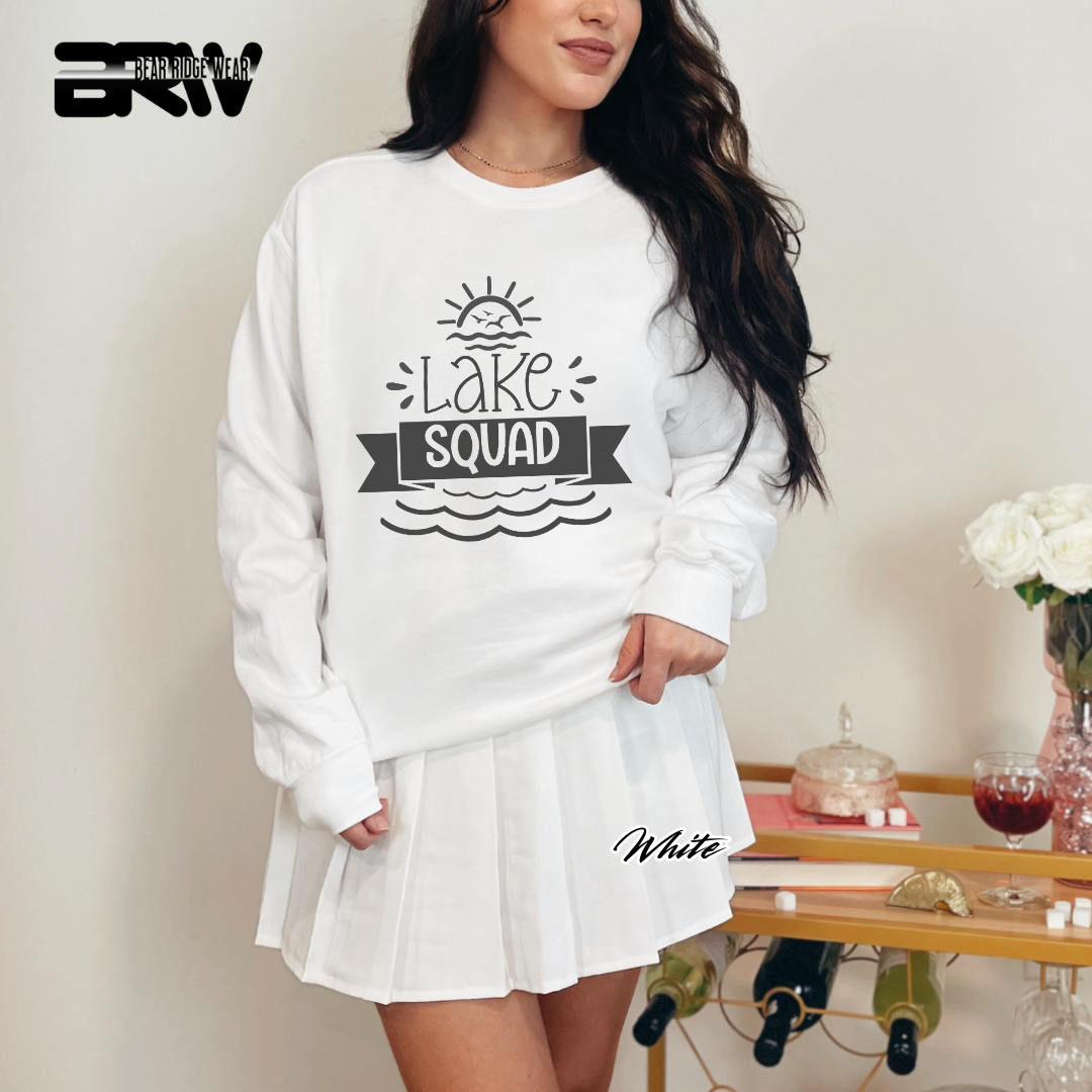 'Lake Squad' Crewneck Sweatshirt