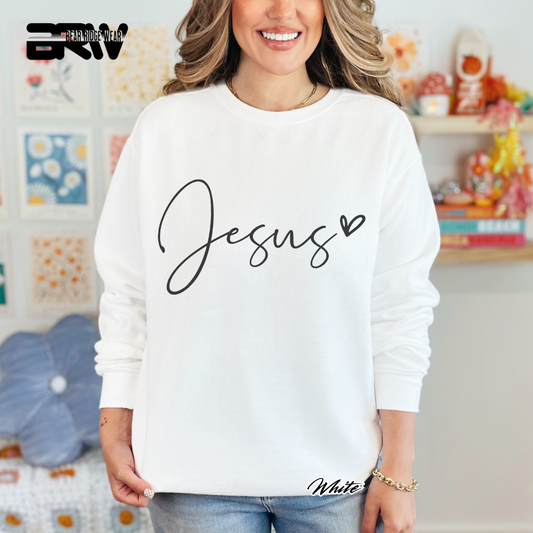 'Jesus' Faith Crewneck Sweatshirt