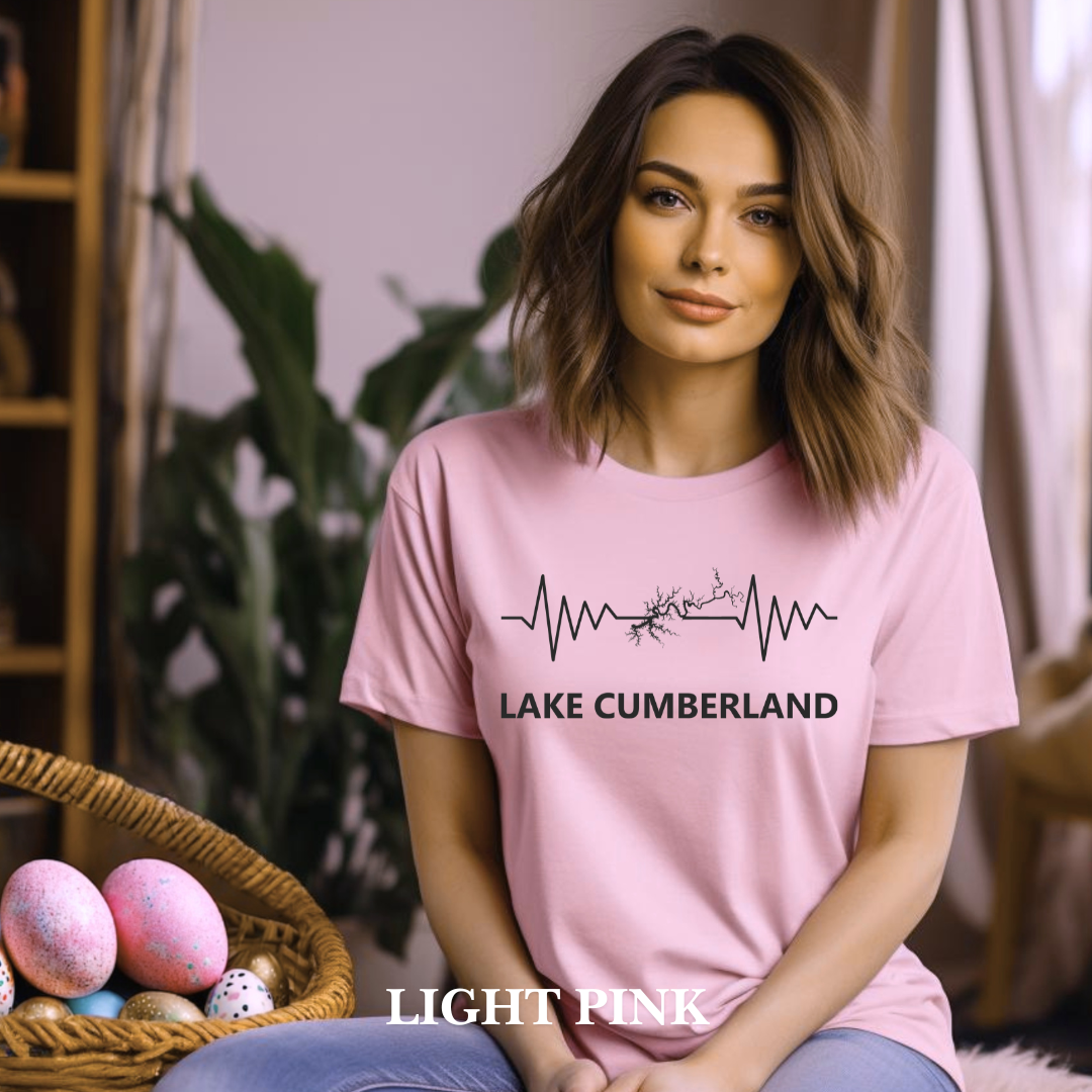 "Lake Cumberland Map" Tee
