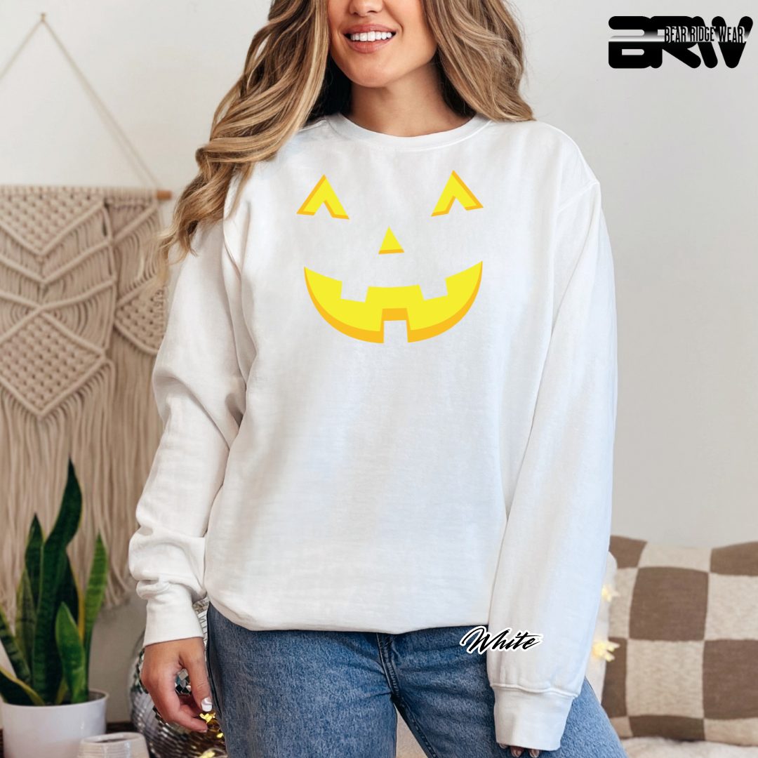 'Jack o Lantern' Fall Crewneck Sweatshirt