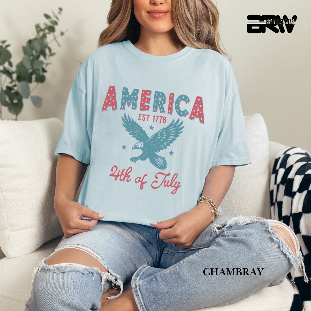 America 1776- Patriotic Tee