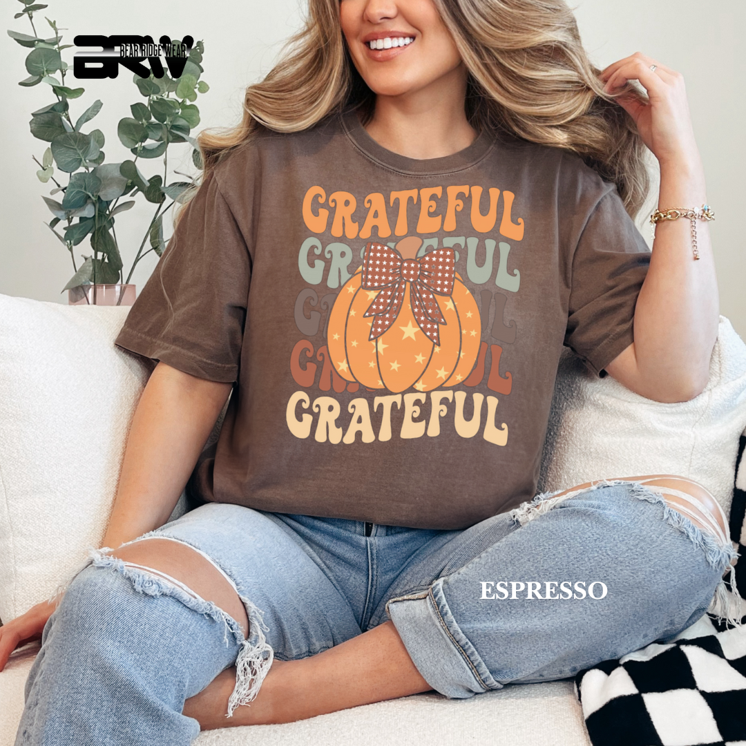 'Grateful Pumpkin' Fall Tee