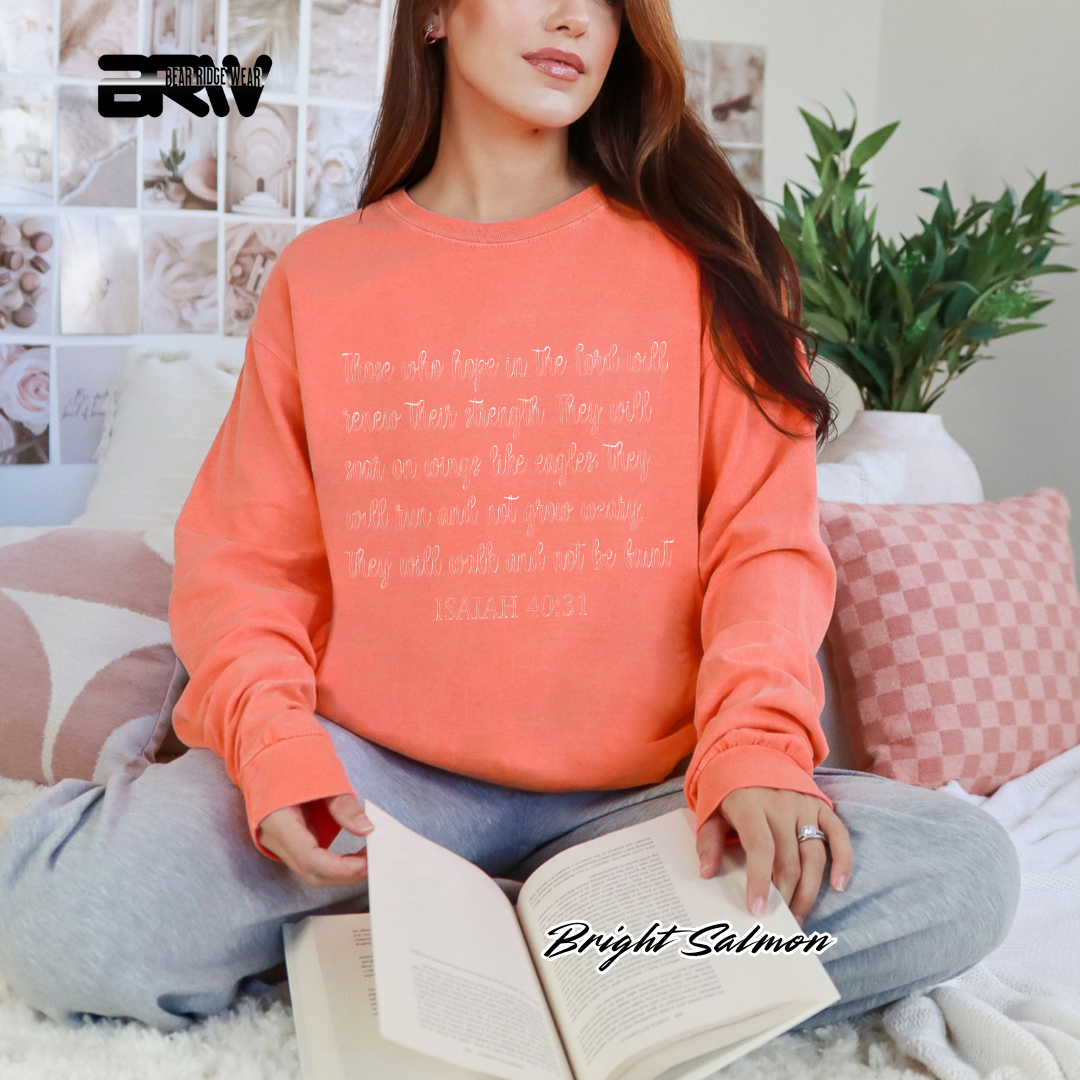 'Get Your Hope Up Back' Faith Long-Sleeve Tee