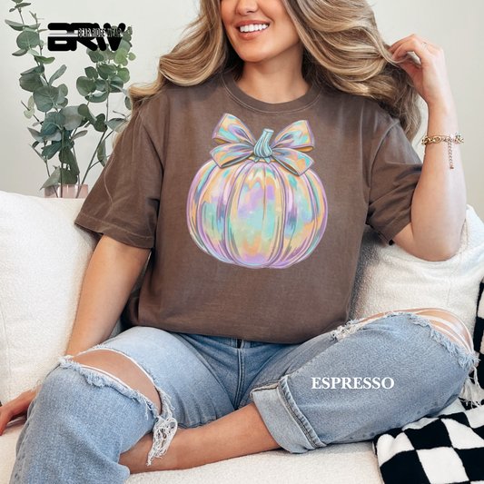 'Iridescent Pumpkin' Fall Tee