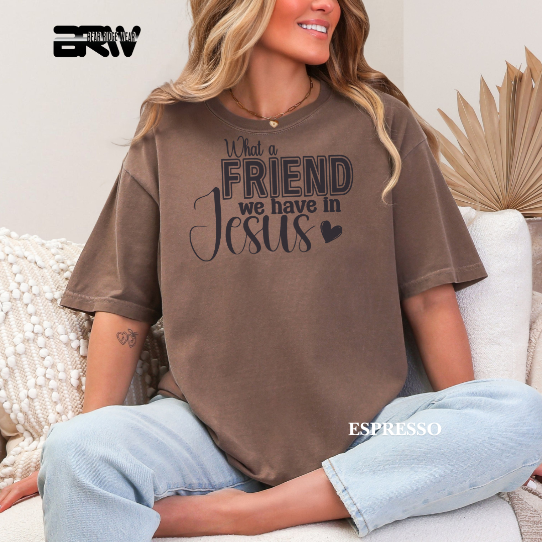 'What A Friend We Have In Jesus' Faith Tee