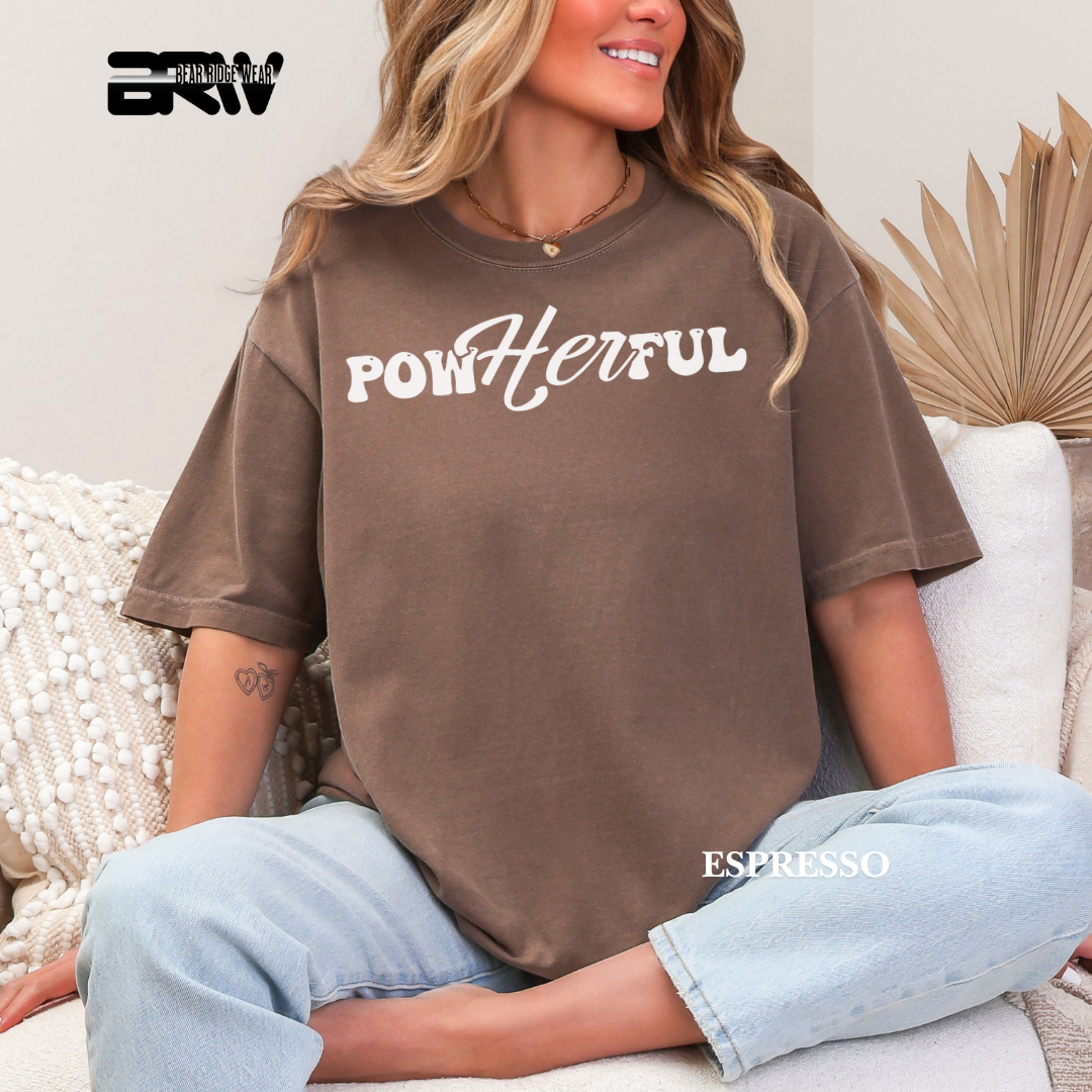 'PowHERful' Faith Tee