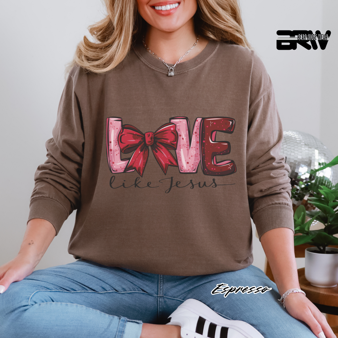 'Love Like Jesus' Long Sleeve Tee