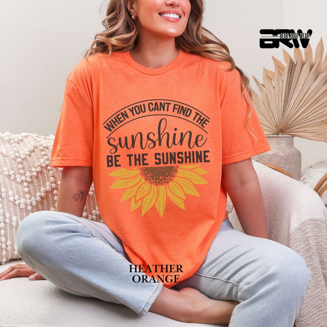 'When You Can't Find Sunshine' Summer Tee