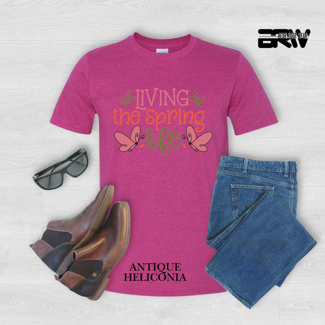 'Living the spring life' Tee