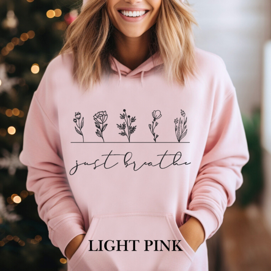 Just Breathe Hoodie